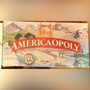 Americaopoloy! Brand new! Still in plastic monopoly game